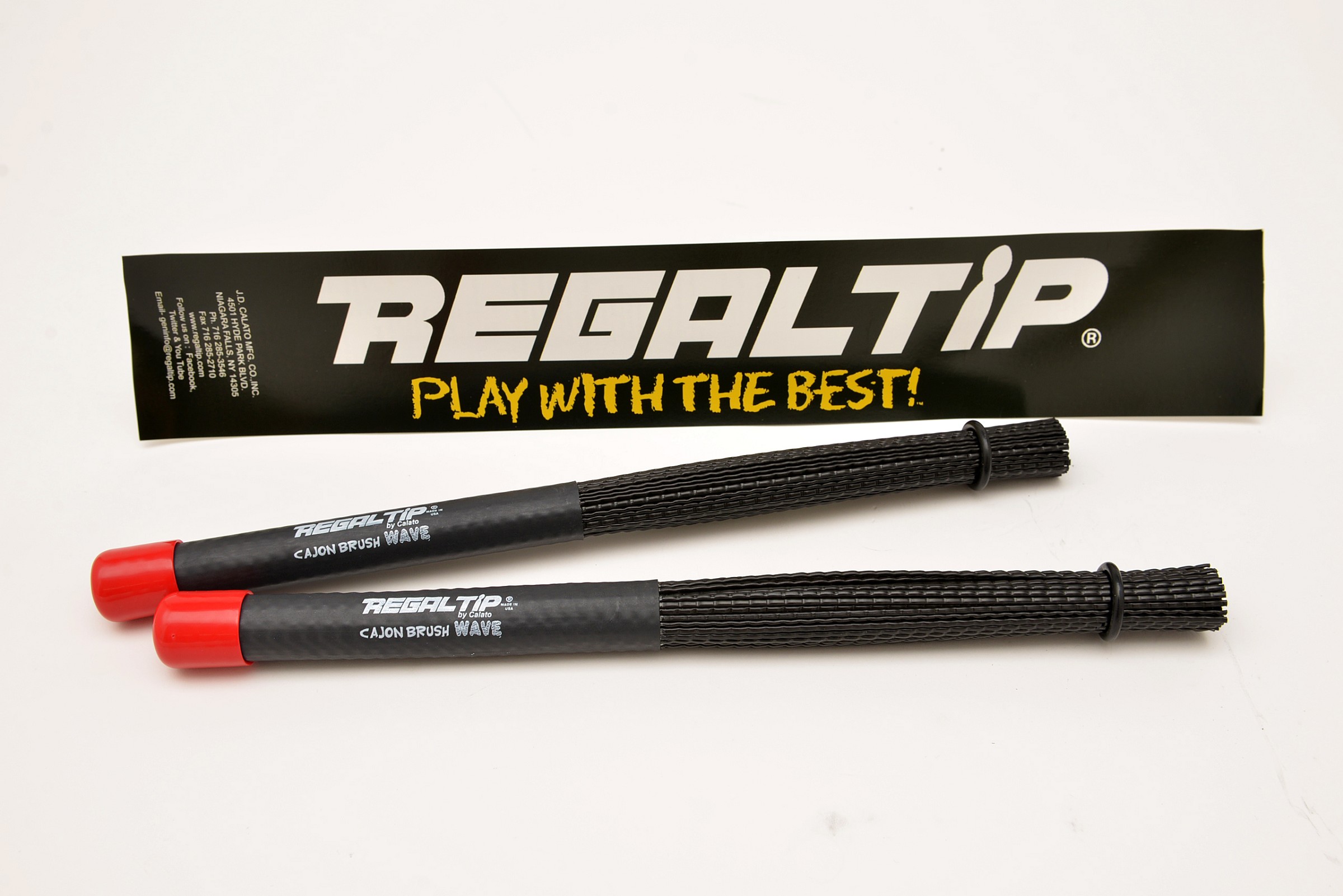 Regal Tip LP-523P CAJON WAVE Latin / World Speciality Sticks