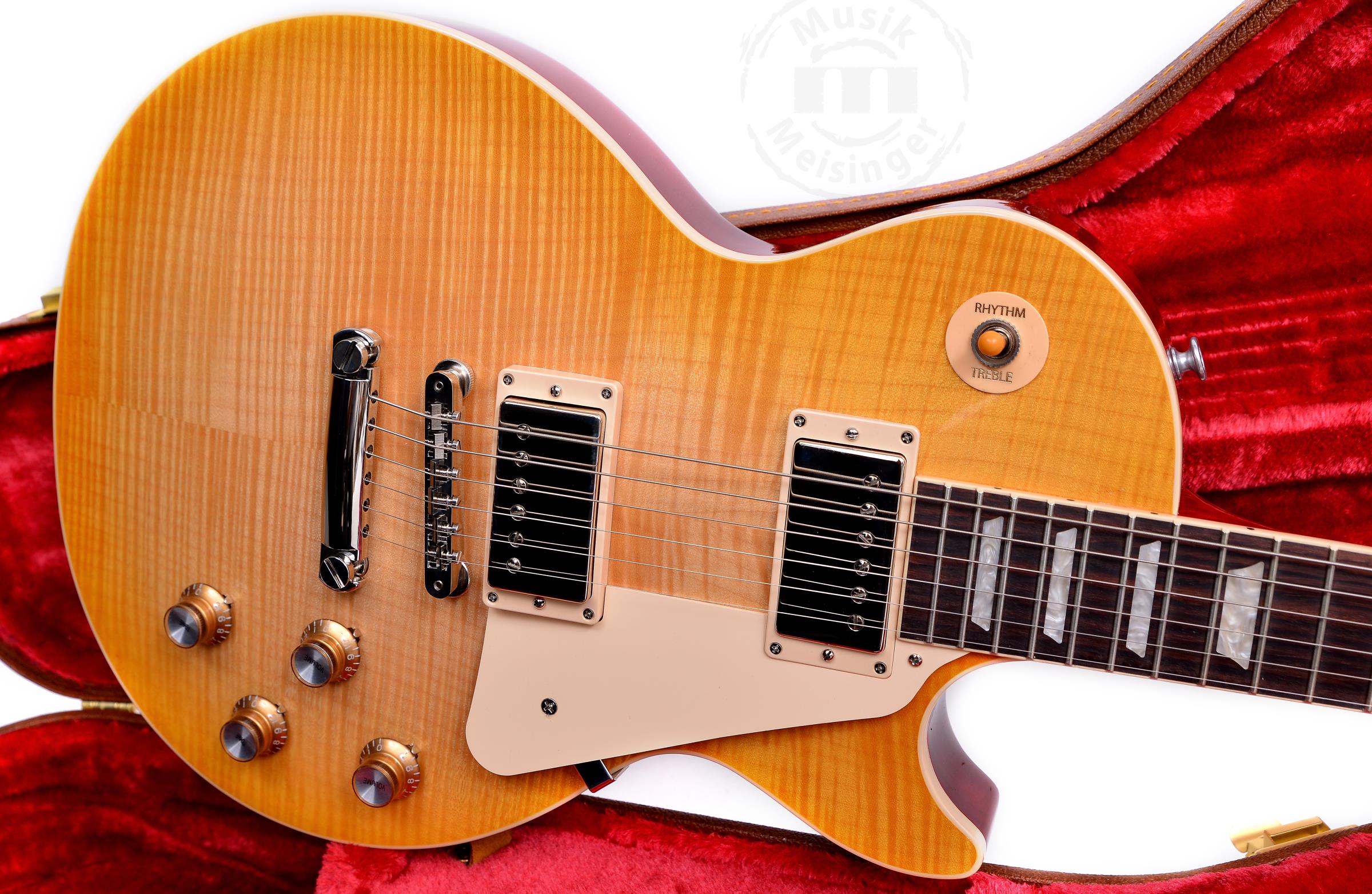 GIBSON Les Paul Standard 60s Custom Shop Top Lemon Burst