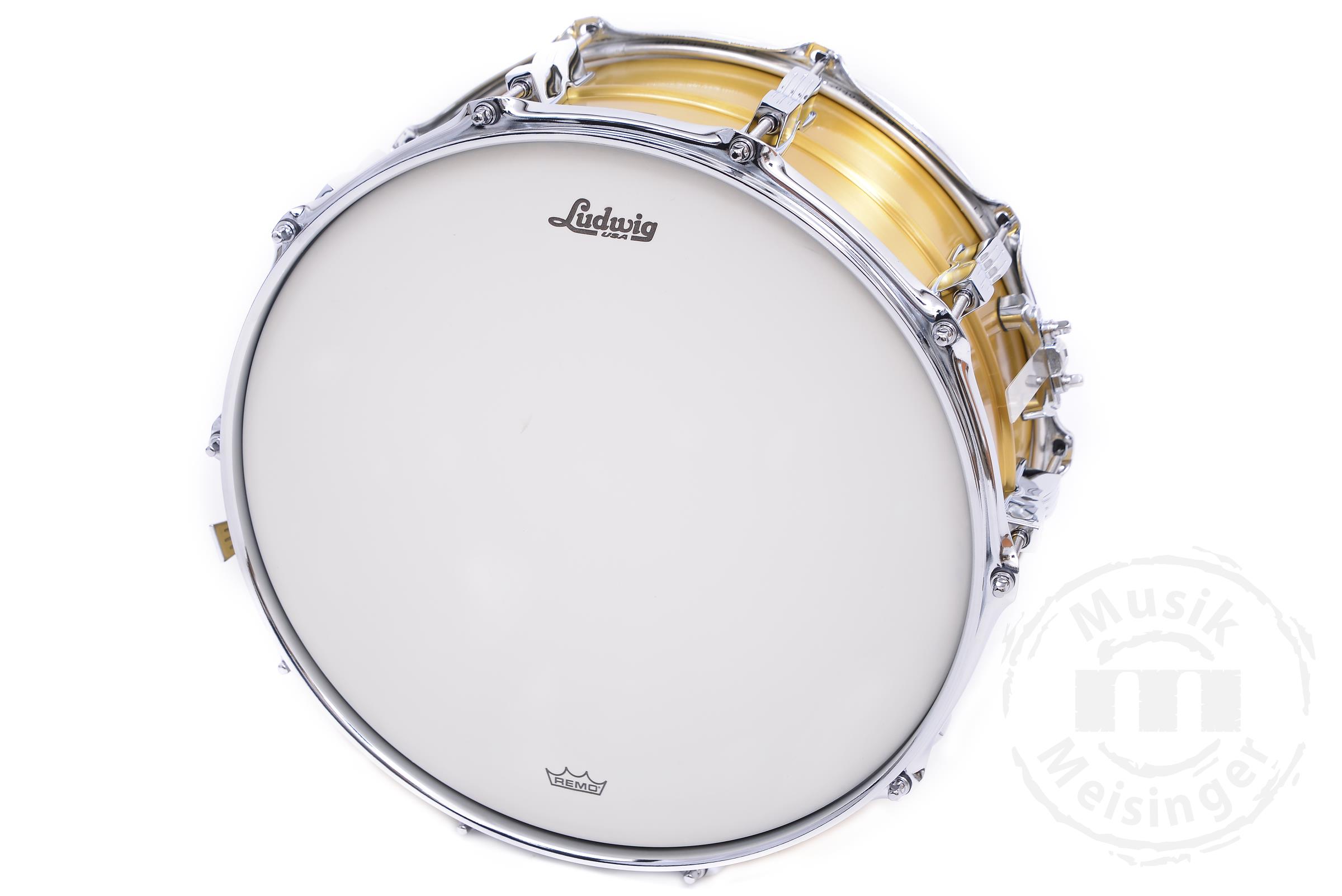 Ludwig LB654BM 14"x6,5" Acrolite Brass Snare