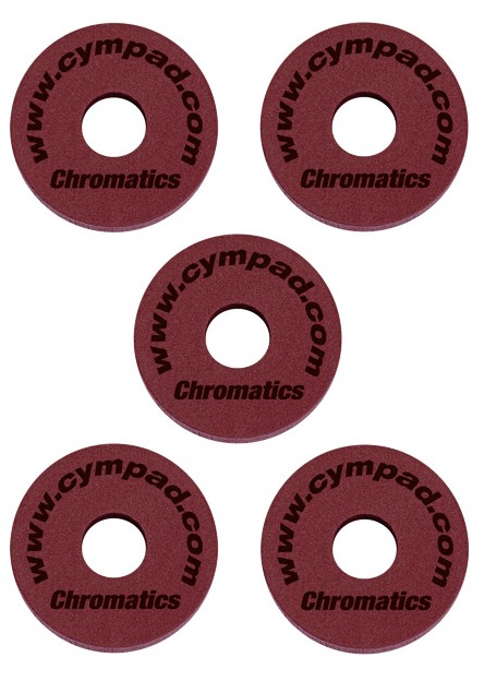 Cympad Chromatics Crimson Beckenfilz-Set 5 stück