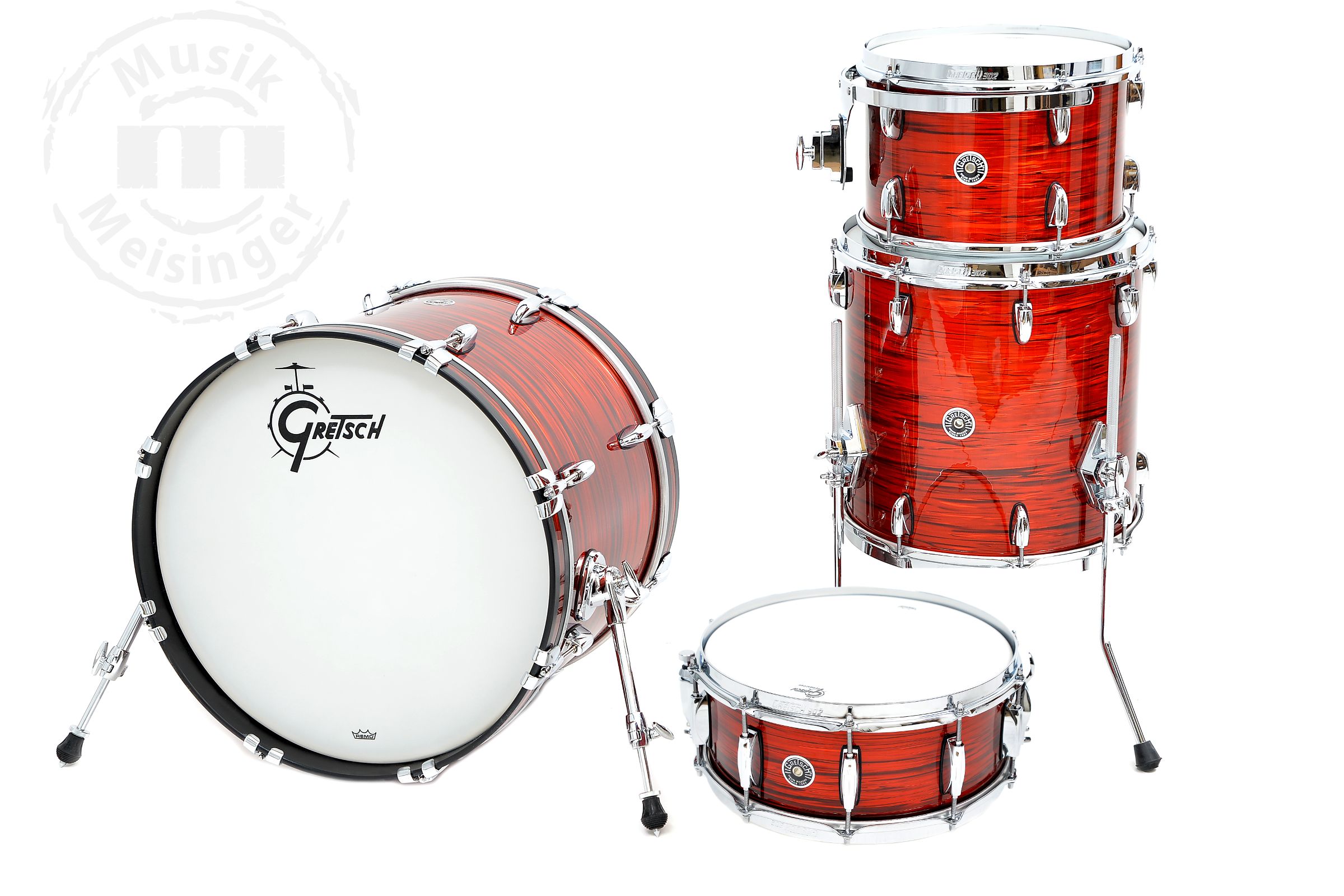 Gretsch USA Brooklyn 20x14/12x8/14x14/14x5,5 Orange Oyster