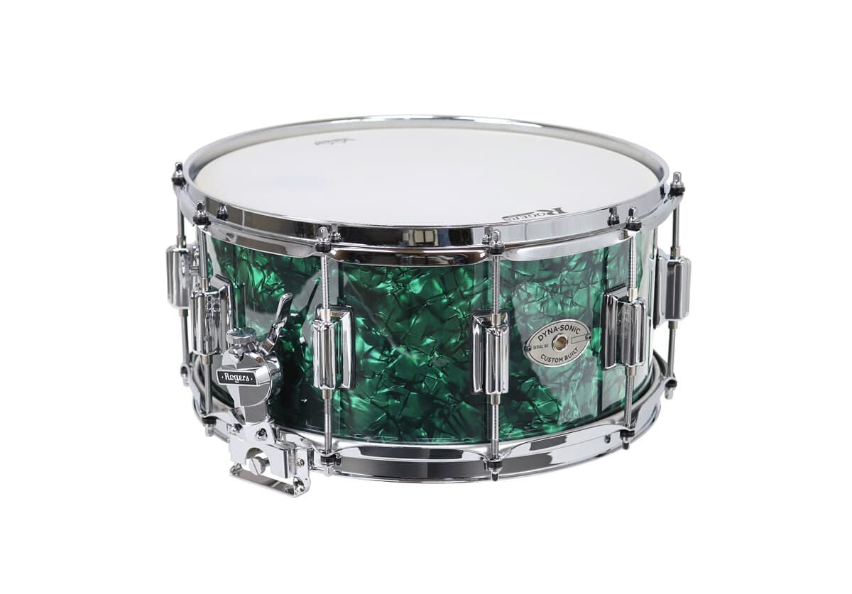 Rogers 14x6,5 Dyna-Sonic Snare Green Marine Pearl