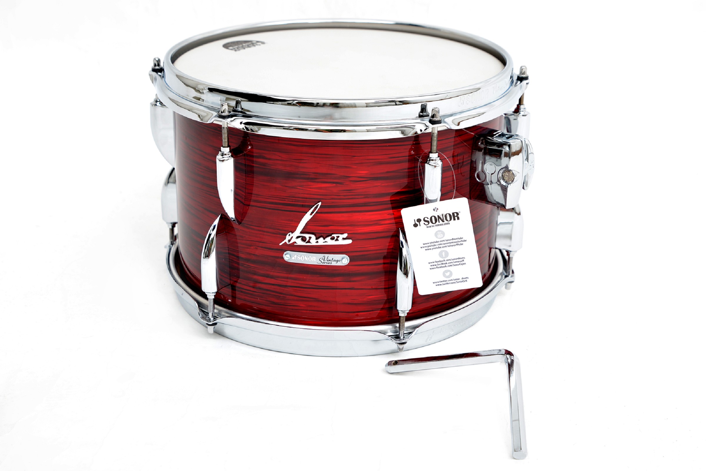Sonor Vintage 13x8 TT Vintage Red Oyster