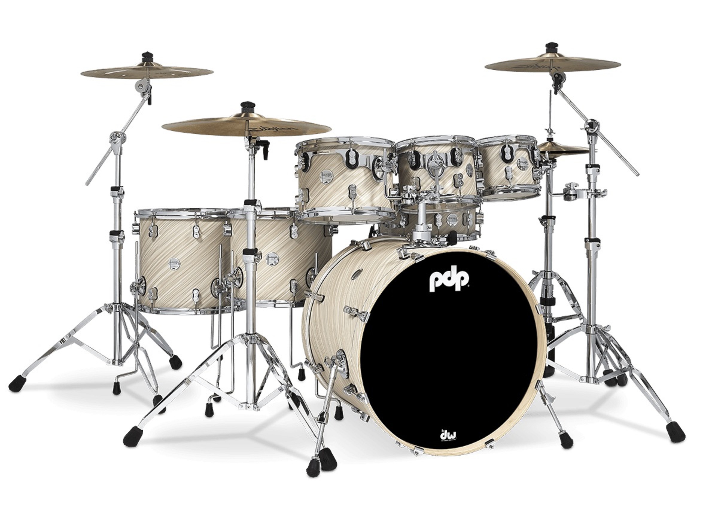 PDP Concept Maple 22B/8T/10T/12T/14FT/16FT/14SD Twisted Ivory