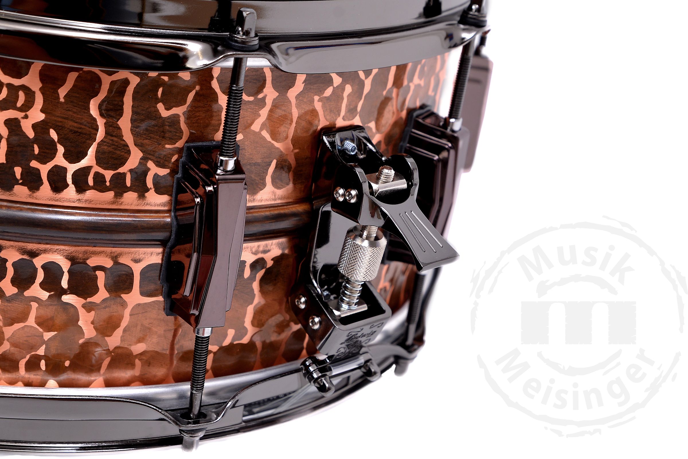 Ludwig Copperphonic Raw 14x6.5 Snare Drum
