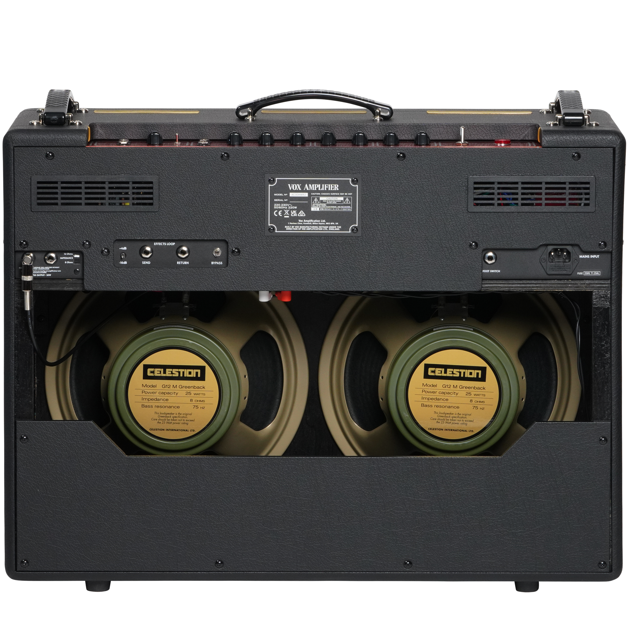 VOX AC30 Handwired Greenback