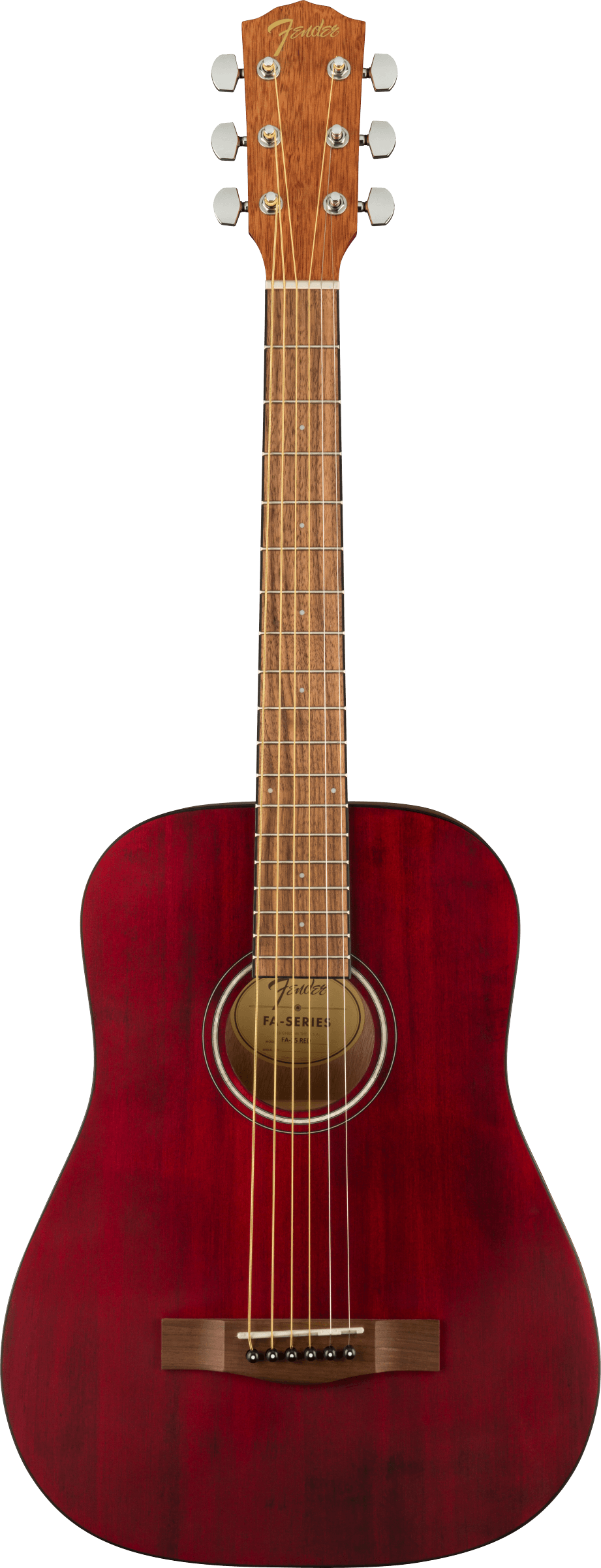 FENDER FA-15 STEEL 3/4 RED W/BAG WN