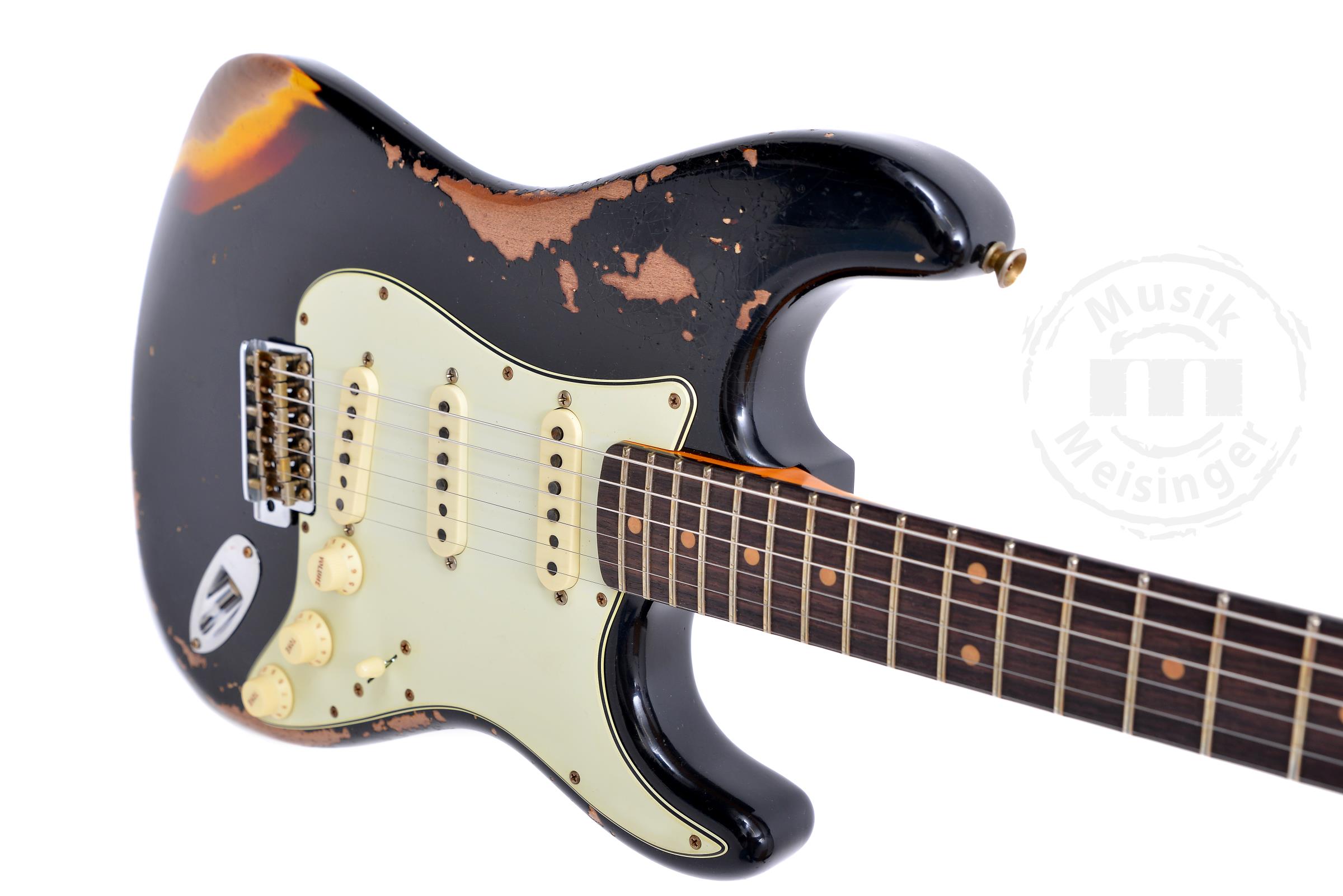 FENDER B3 60 STRAT HREL - ABLK/3TSB